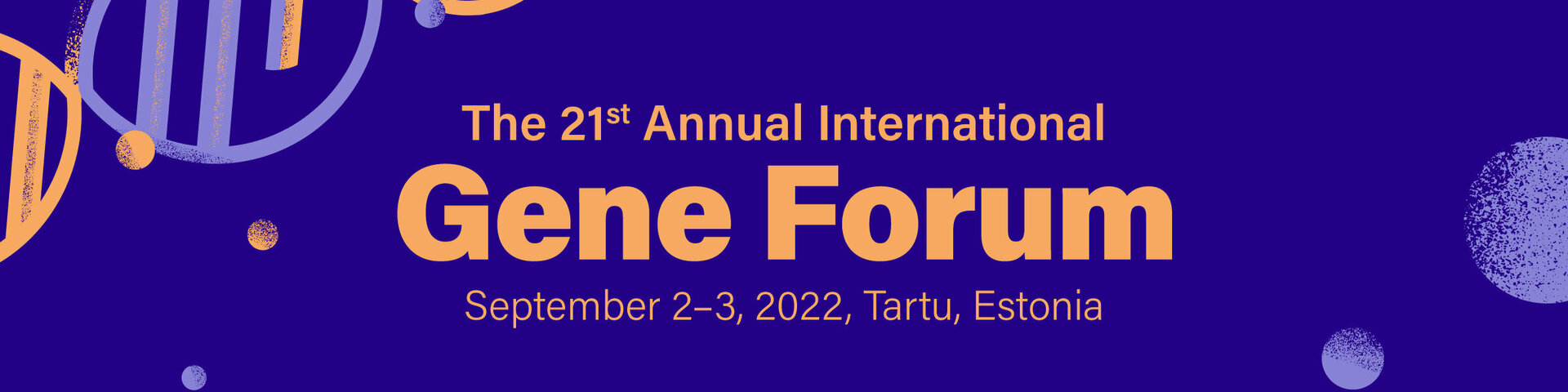 Gene Forum 2022